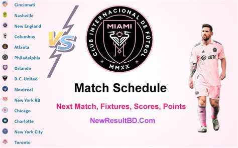 inter miami matches schedule
