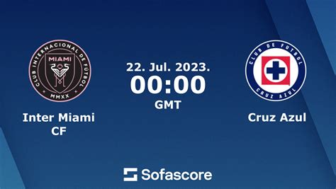 inter miami vs cruz azul score line