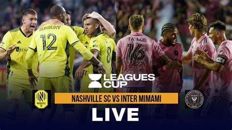 inter miami vs nashville tv