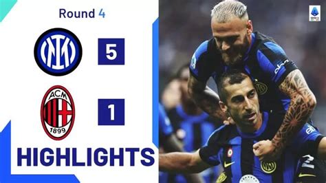 inter milan 5-1 highlights