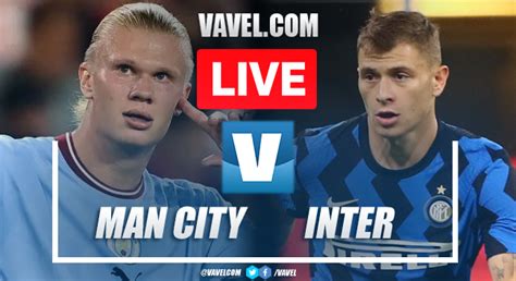 inter milan vs man city live highlights