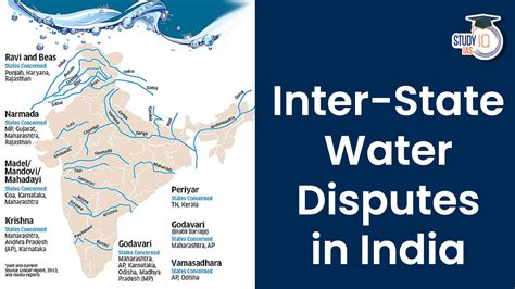 inter state water disputes in india