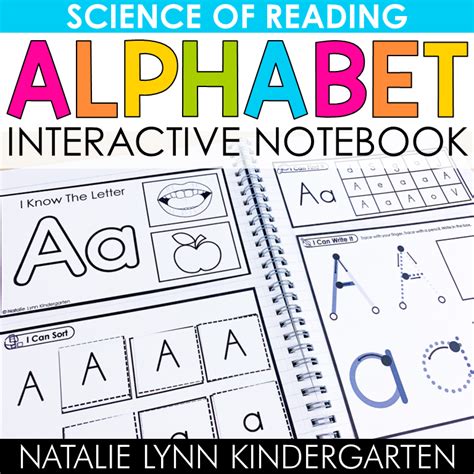 Interactive Alphabet Notebook Printables