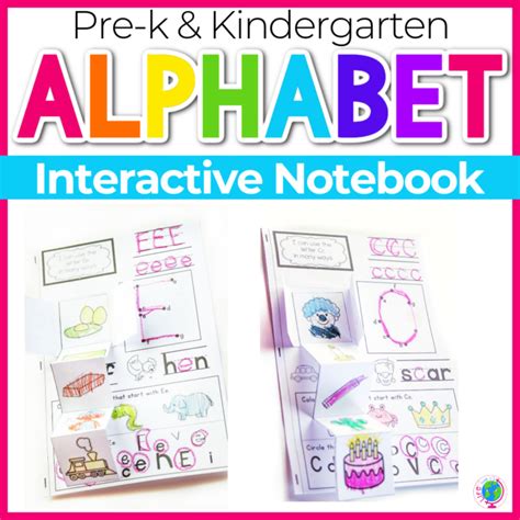 Interactive Alphabet Notebook...free Printables