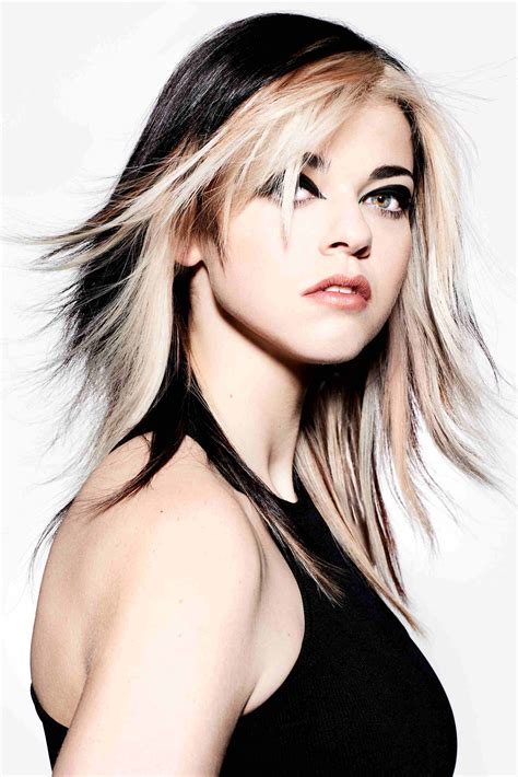 interactive black on blonde