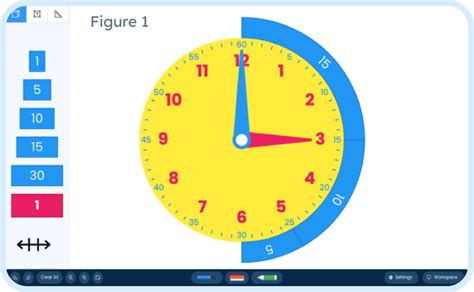 Interactive Clock Manipulative