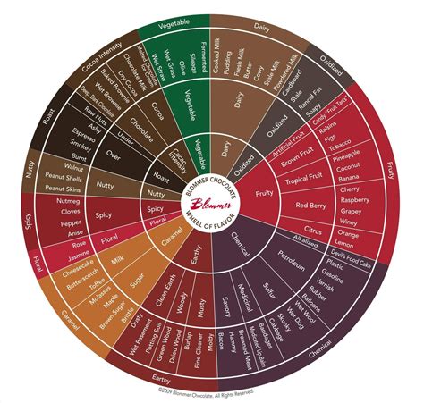 Interactive Flavor Wheel