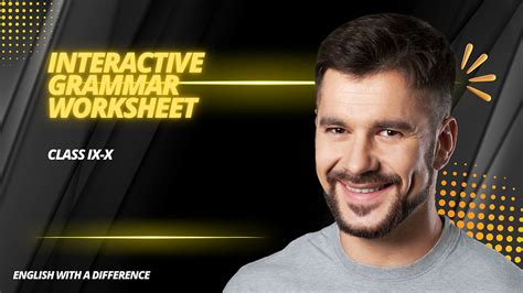 interactive grammar worksheet