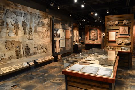 interactive historical exhibit