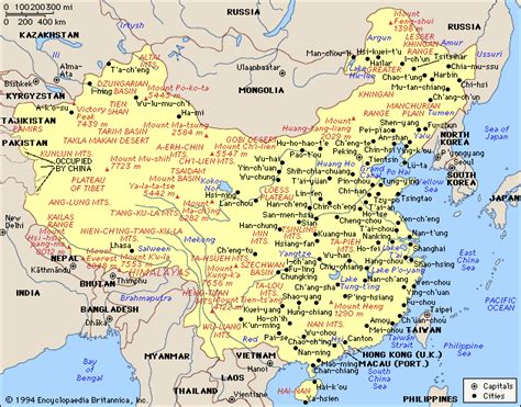 Interactive Map of China [Clickable Provinces/Cities]