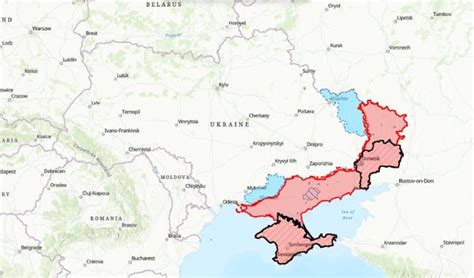 interactive map ukraine russia arcgis