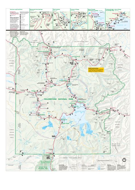 interactive map yellowstone national park