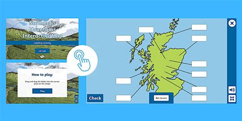 interactive maps Scotland