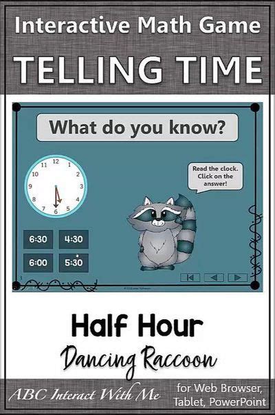 Interactive Math Games On Telling Time