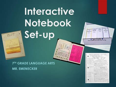 Interactive Notebook Set Up