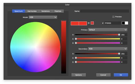 Interactive Paint Selector