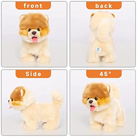Interactive Pomeranian Plush