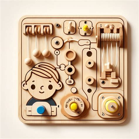 Interactive Toy Wooden