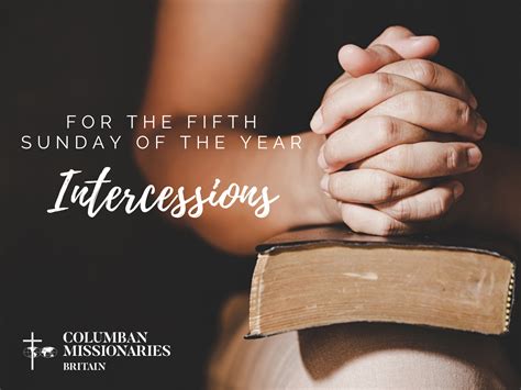 intercessions for sunday 5th november 2023