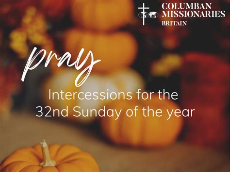 intercessions for this coming year