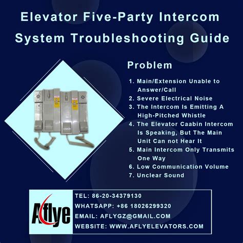 Intercom System Troubleshooting