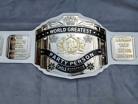 intercontinental championship belt replica