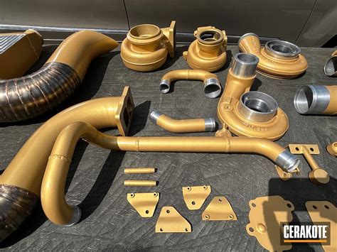 Intercooler Paint Gold