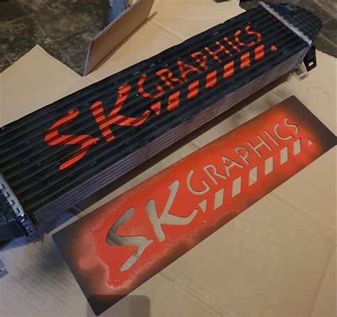 Intercooler Stencil