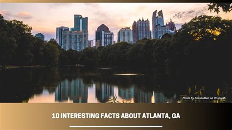 interesting facts about atlanta ga