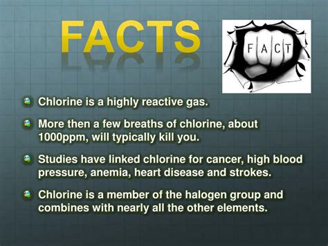 interesting facts about chlorine