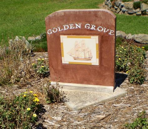 interesting facts about the golden grove