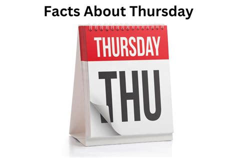 interesting facts about thursday