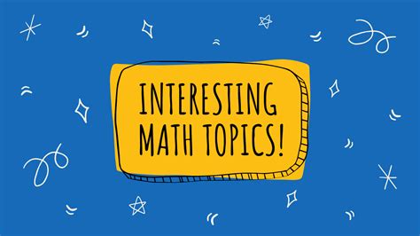 interesting math topics for presentation ppt