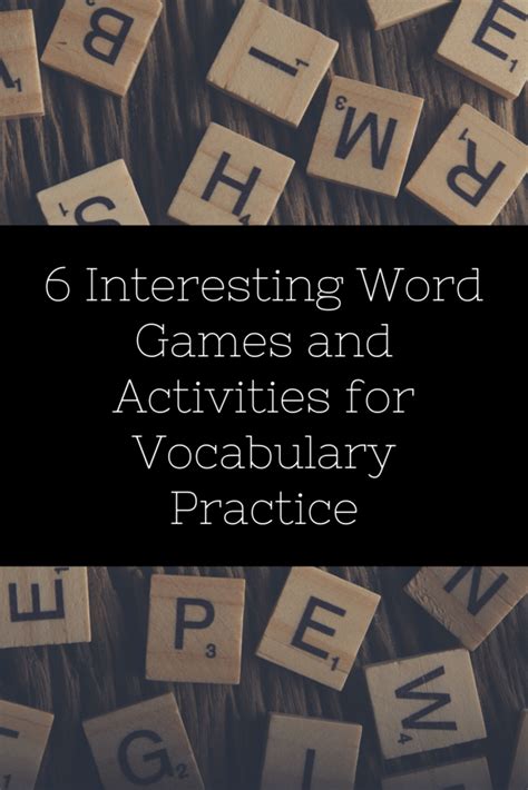 interesting word games