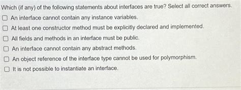 Interface Cannot Contain Instance Fields