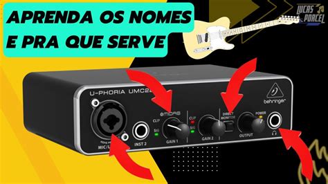 Interface De Audio Como Usar
