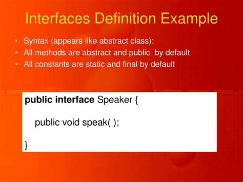 Interface Define Static Method C#