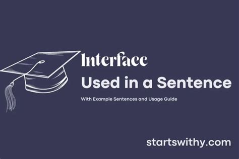 Interface Definition Used In Sentence