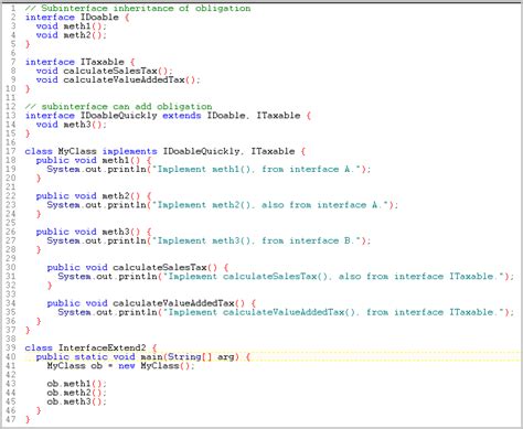 Interface Extends Another Interface C#