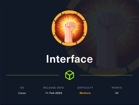Interface Hack The Box