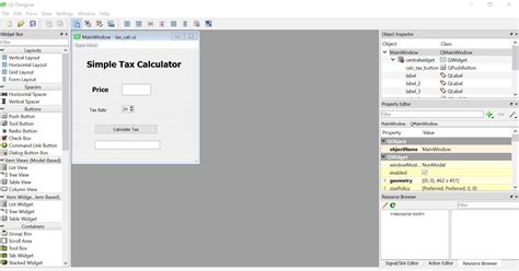 Interface Python Qt