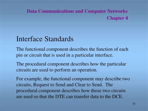 Interface Standards Example