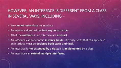 Interfaces Cannot Be Extended