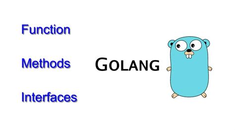 Interfaces Methods Golang