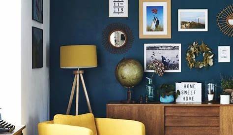 Interieur Bleu Jaune 12 Idées Pour Habiller Votre Salon Avec Le Combo