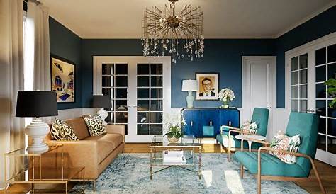 Interior Decor Color Trends: Green, Caramel, Blue