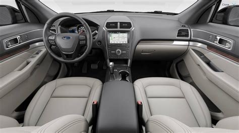 interior design 2019 ford explorer sport