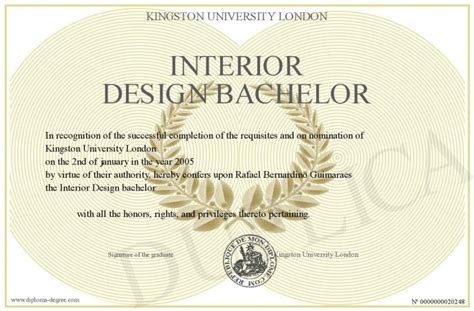 interior design degree nyc