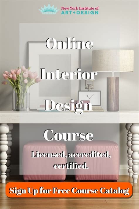 interior design online degree courses