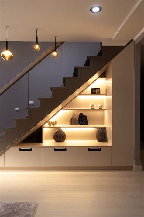 30 Modern Hallway Under Stairs With Storage Ideas HomeMydesign